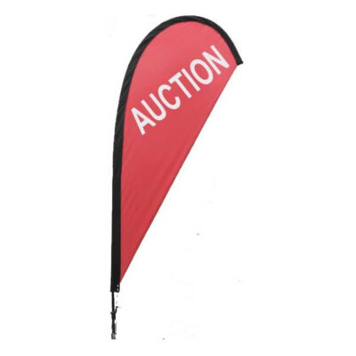 "Auction" Tear Drop
