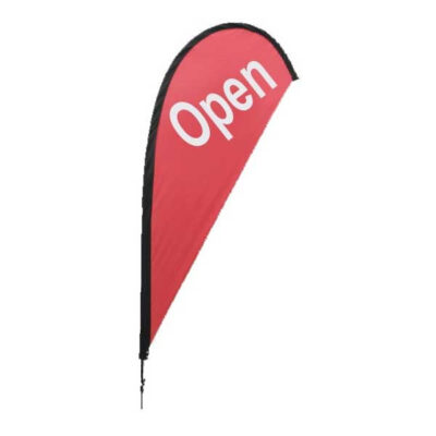 "Open" Tear Drop