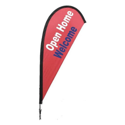 "Open Home Welcome" Tear Drop