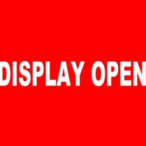 "Display Open" Banner