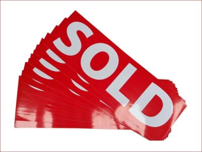 SOLD STICKERS - Purchase Now
